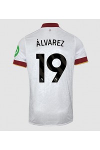 West Ham United Edson Alvarez #19 Voetbaltruitje 3e tenue 2024-25 Korte Mouw